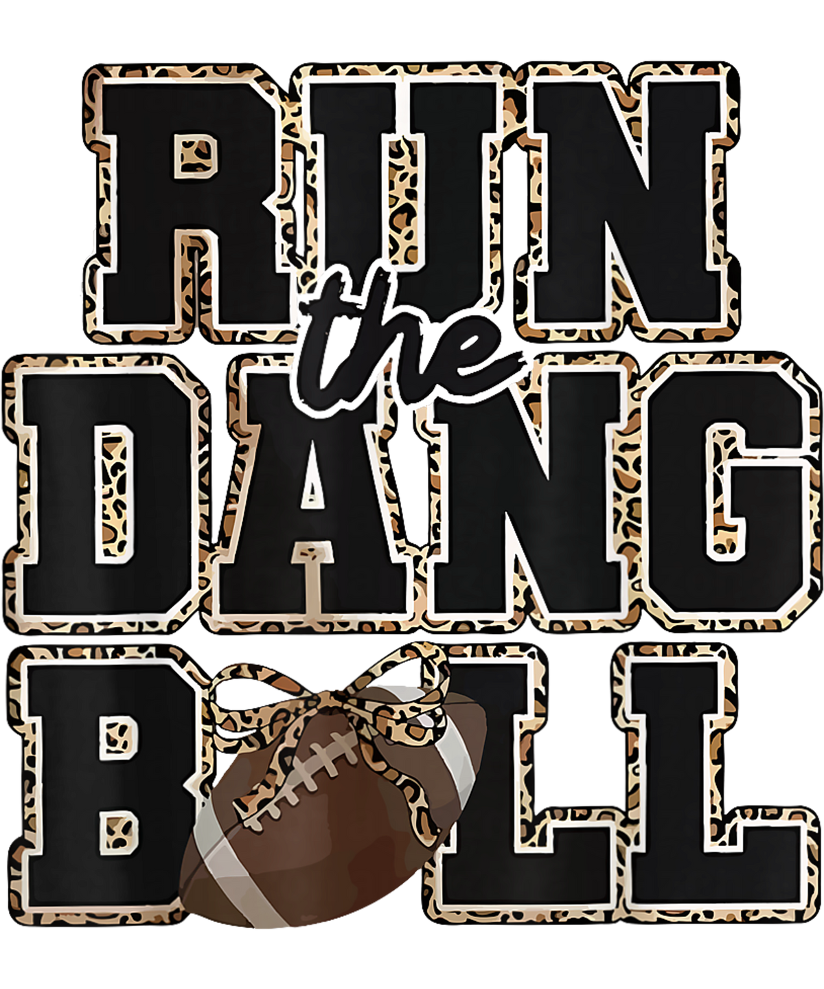 Run the dang ball